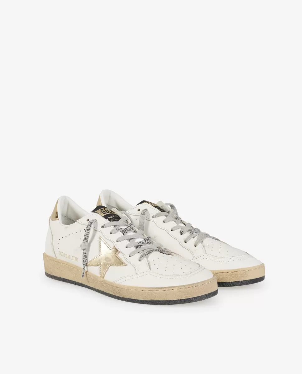 Ballstar Leather Sneakers<Golden Goose Shop