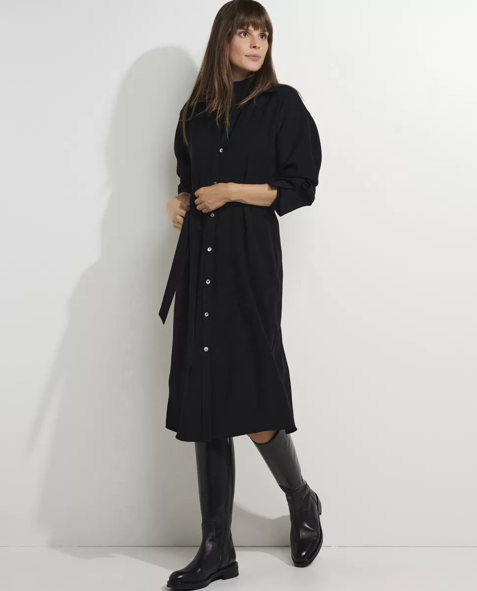 Belted Shirt Dress<Vince Store