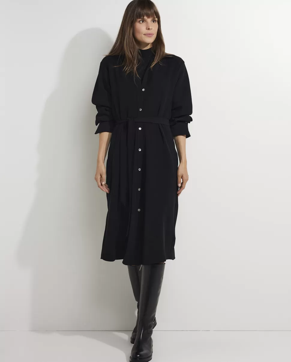 Belted Shirt Dress<Vince Store