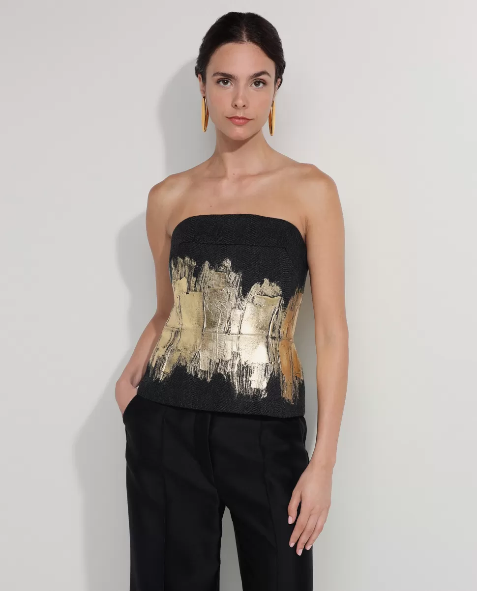 Bustier Top<Dries van Noten Best Sale