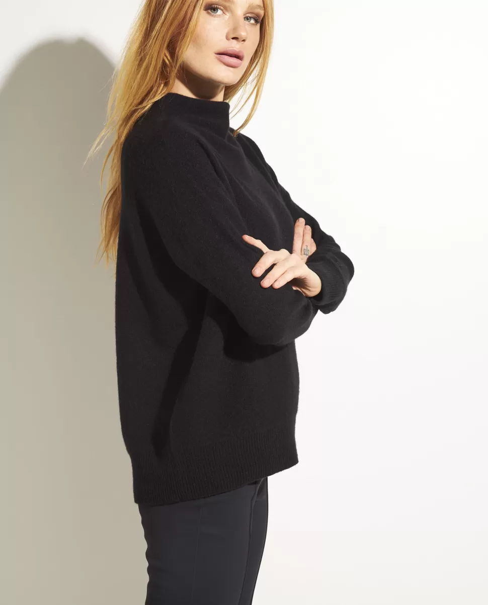 Cashmere Funnel Neck Pullover<Vince Hot