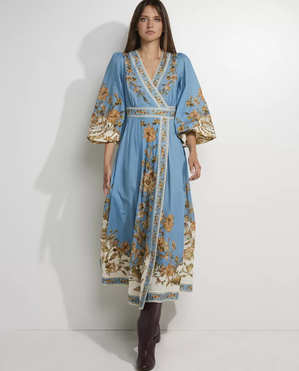 Chintz Wrap Dress<Zimmermann Outlet