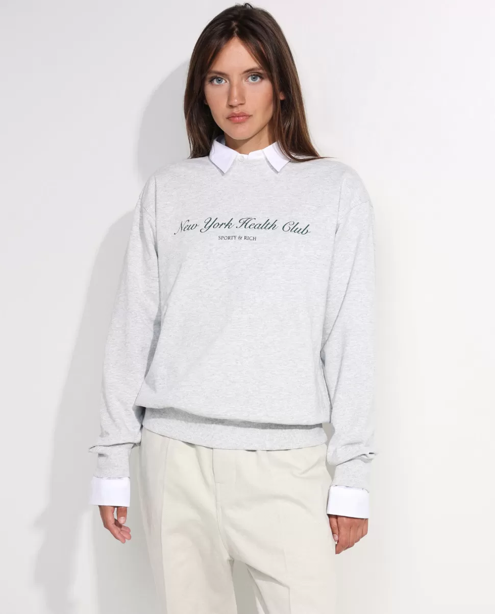 Cotton Sweater<Sporty & Rich Best