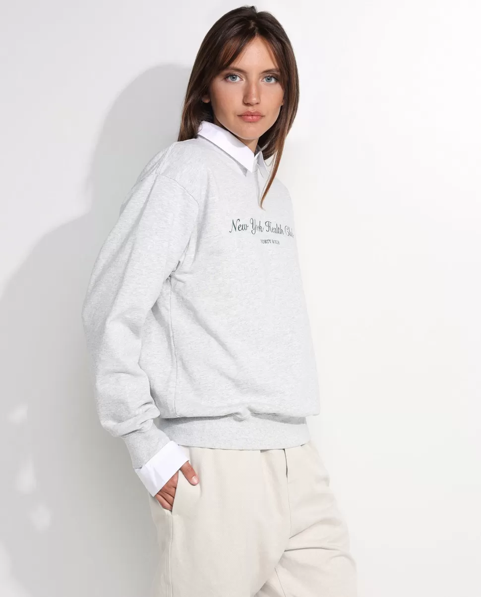 Cotton Sweater<Sporty & Rich Best