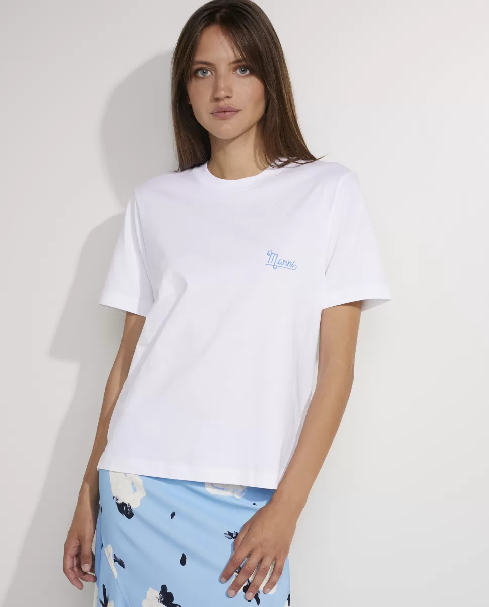 Cotton T-Shirt<Marni Fashion