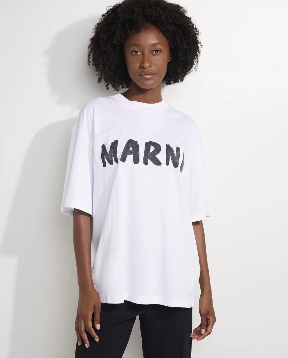 Cotton T-Shirt<Marni Clearance