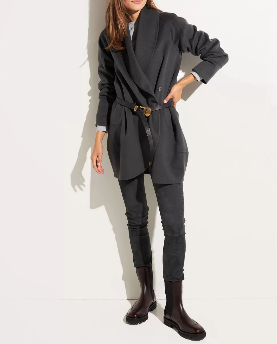 Double Face Cashmere Coat<* Cheap