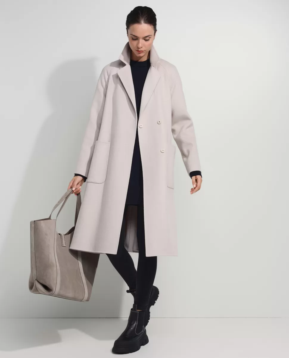 Double Face Cashmere Coat<* Best