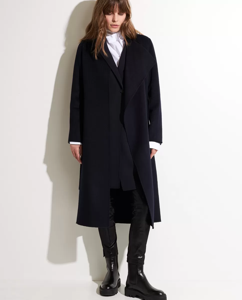 Double Face Cashmere Coat<* Best Sale