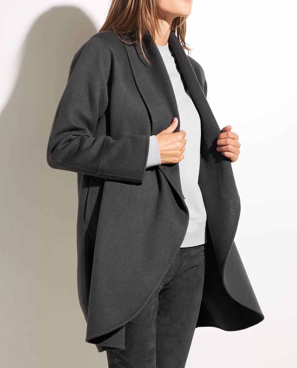 Double Face Cashmere Coat<* Cheap