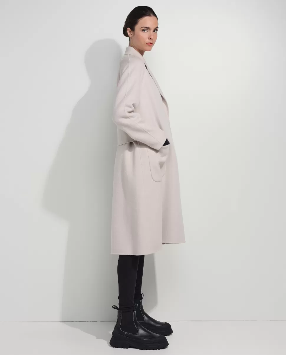 Double Face Cashmere Coat<* Best