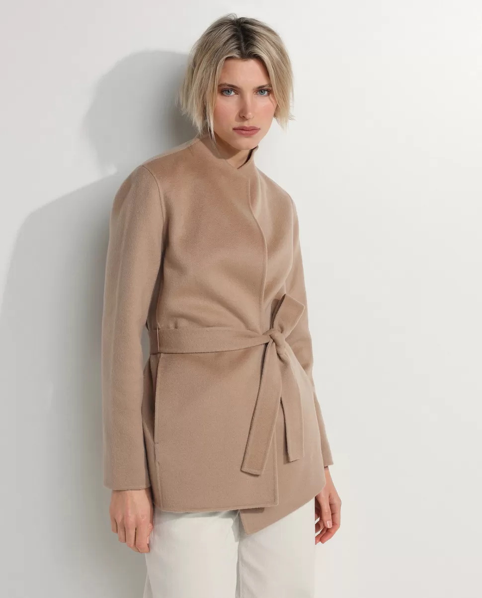 Double Face Cashmere Coat<* Shop