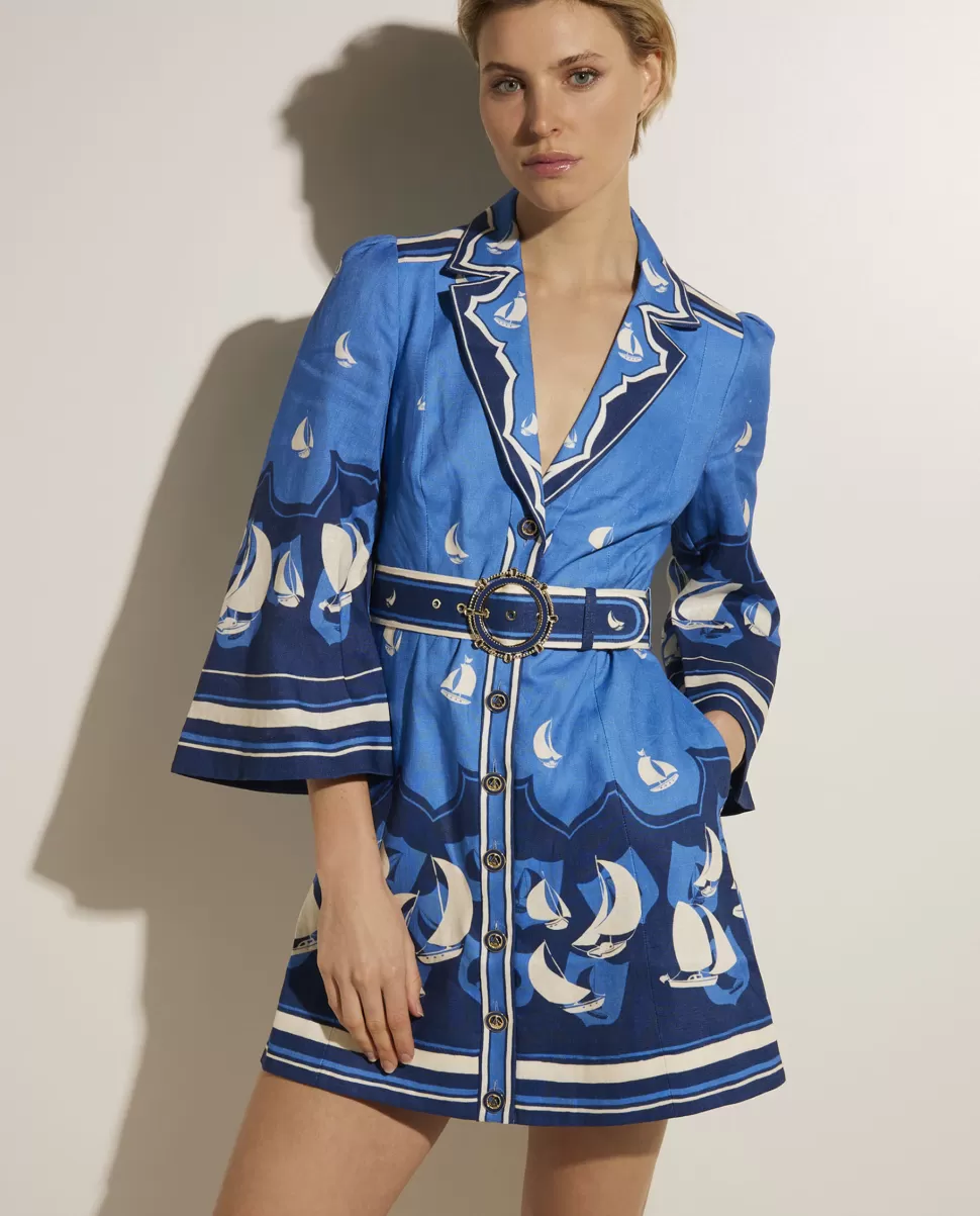 High Tide Mini Shirt Dress<Zimmermann Best