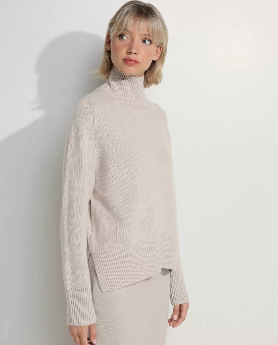 Knitted Turtleneck Sweater<* Best