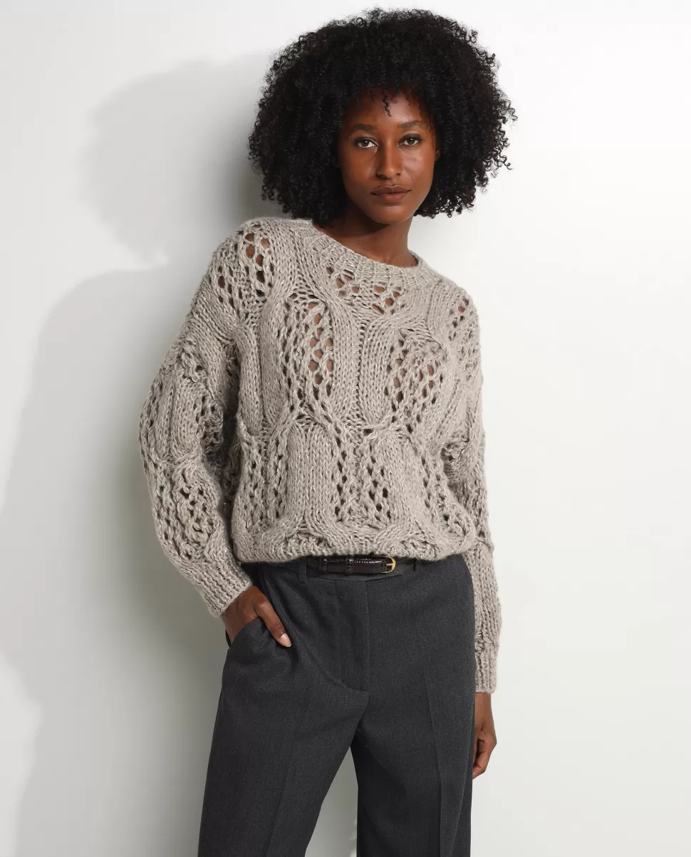 Knitted Wool Sweater<Antonelli Shop