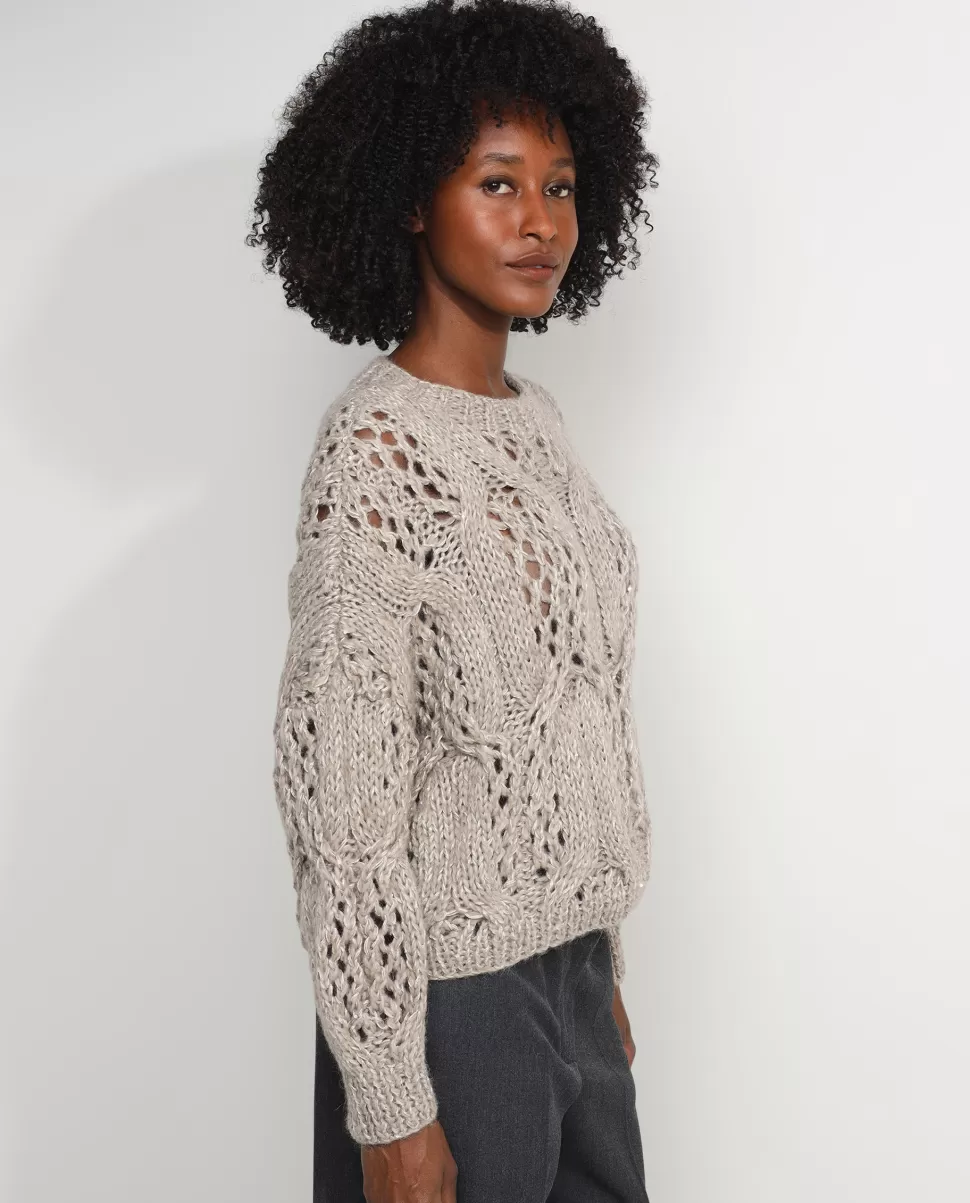 Knitted Wool Sweater<Antonelli Shop