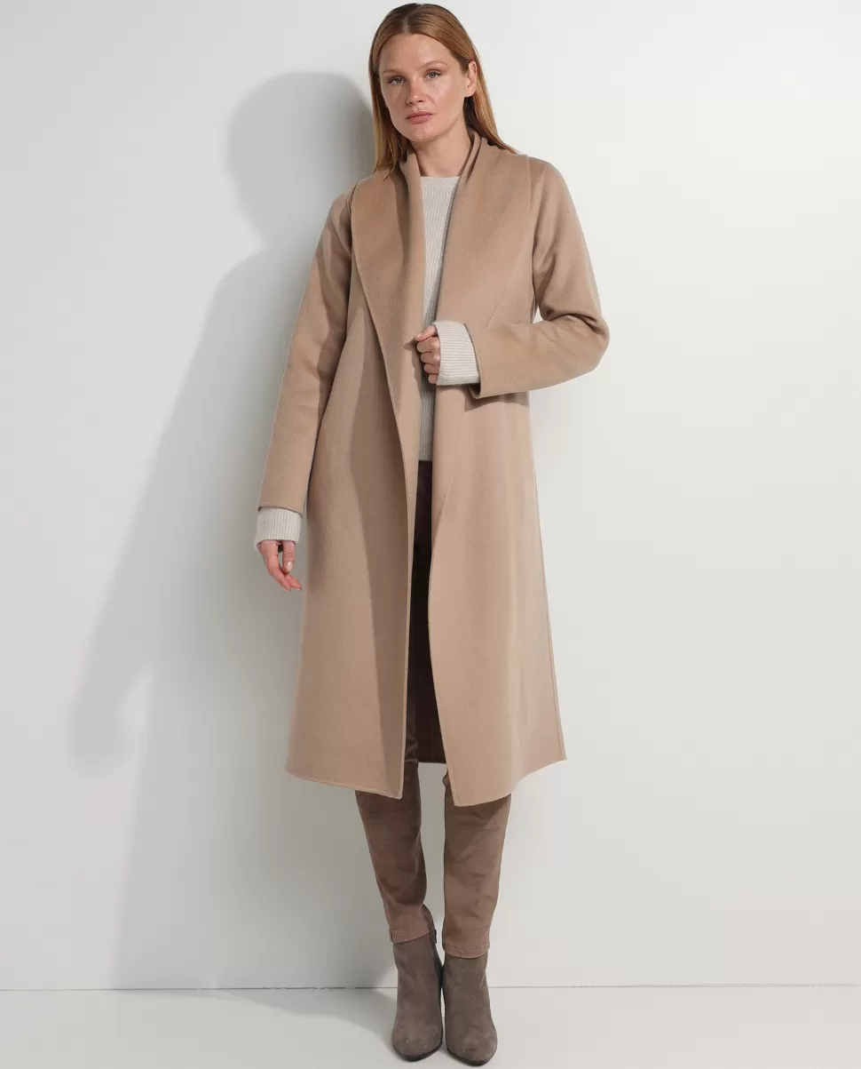 Long Cashmere Coat<* New