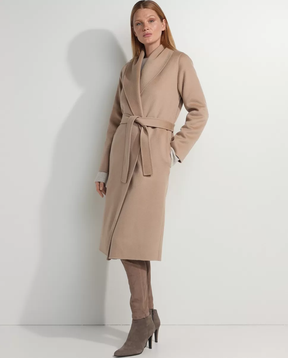 Long Cashmere Coat<* New