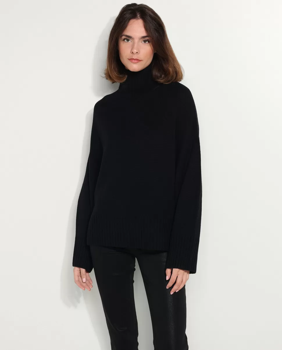 Wool Turtleneck Sweater<* Online