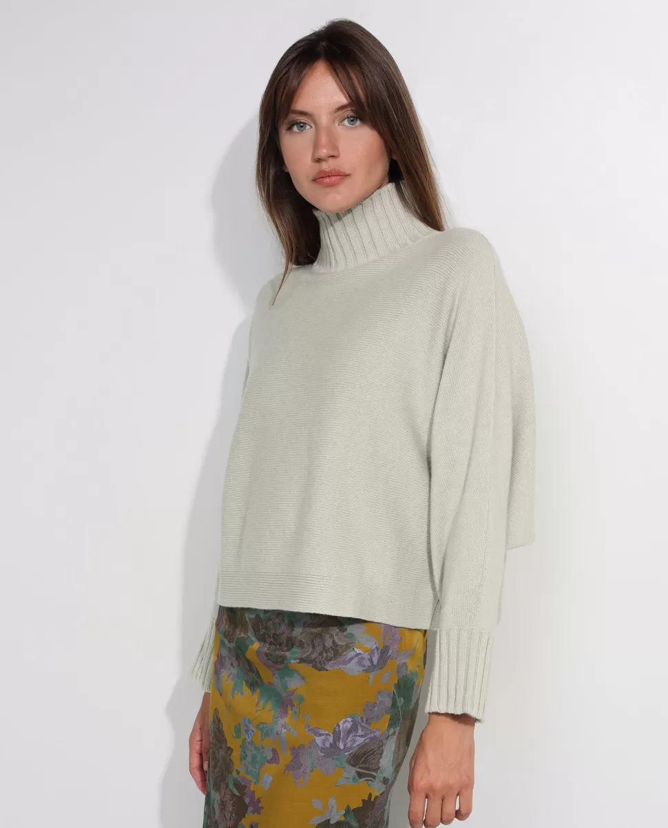 Wool Turtleneck Sweater<Antonelli Shop