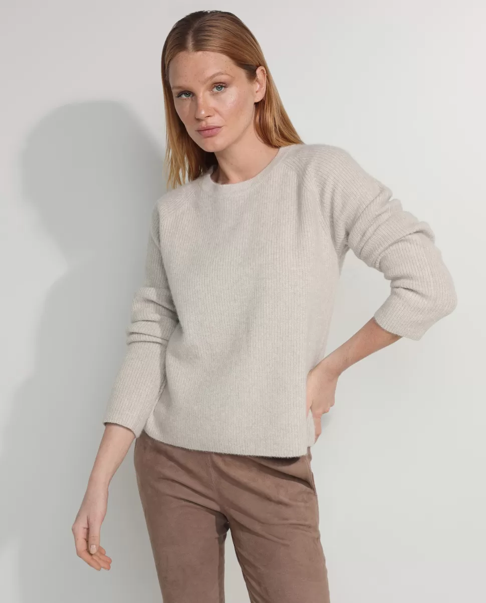 Wool-Blend Sweater<* Fashion