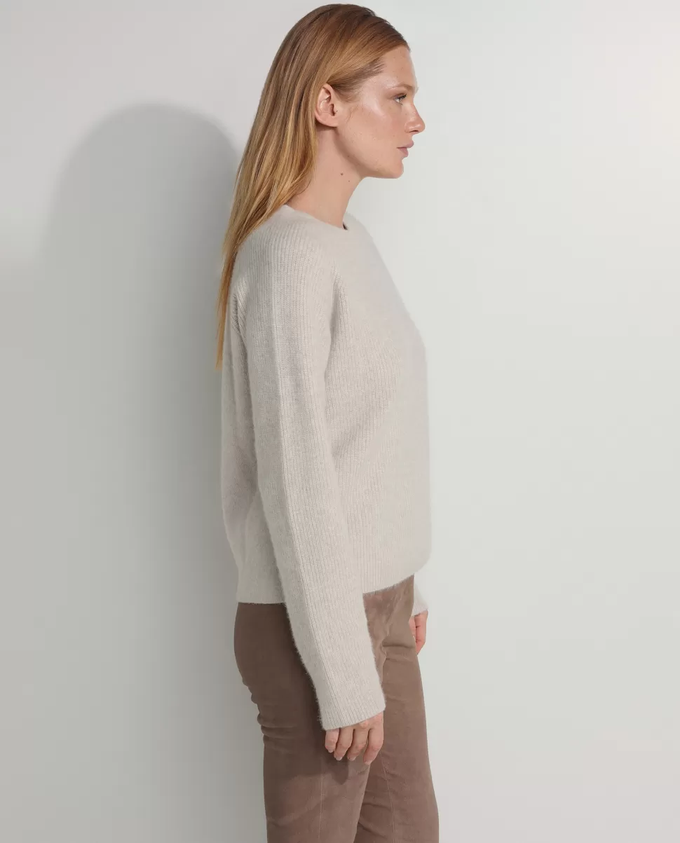 Wool-Blend Sweater<* Fashion