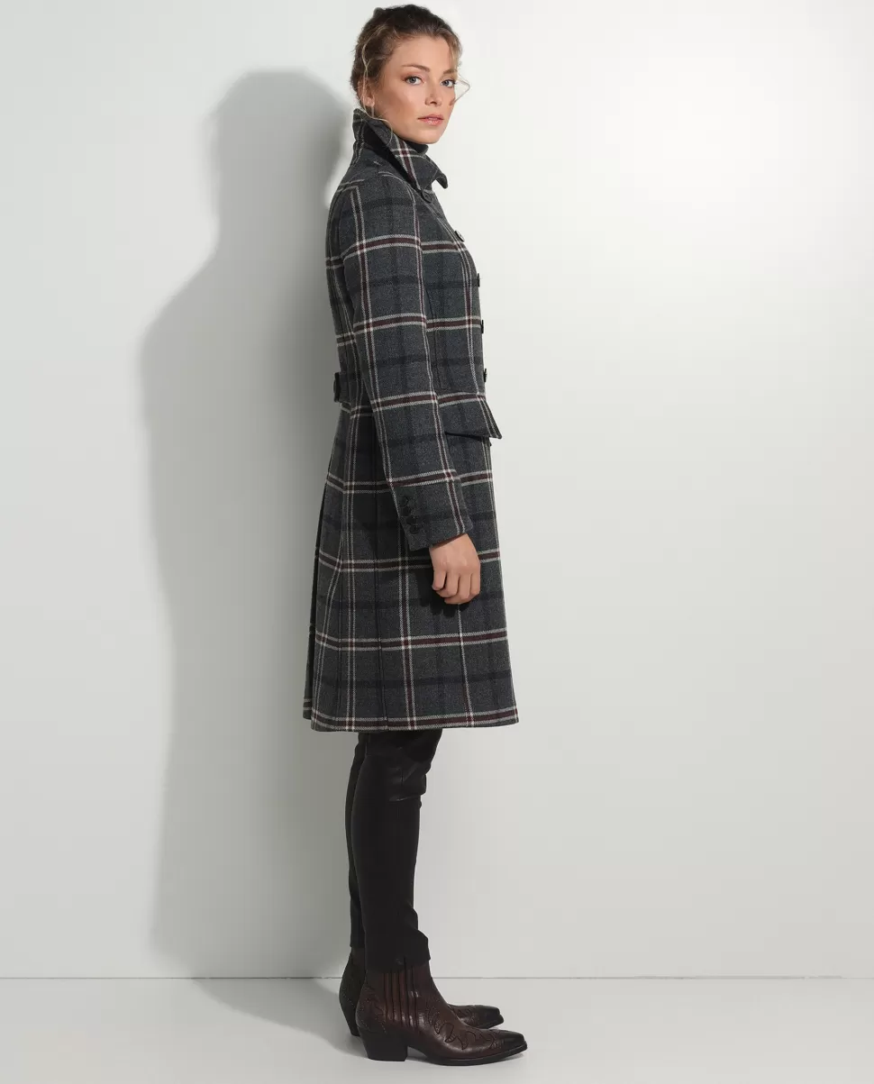 Wool-Cashmere Coat<* Cheap