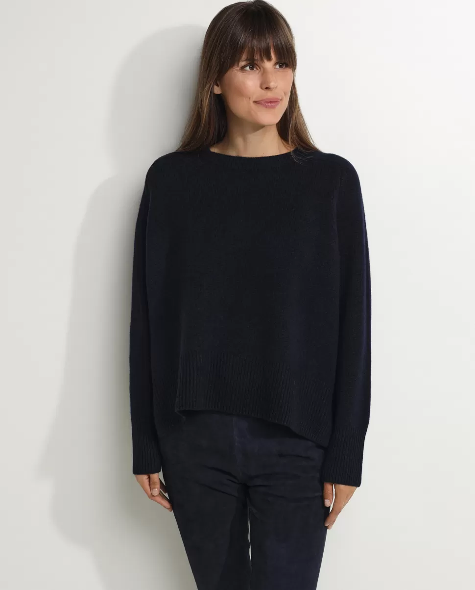 Wool-Cashmere Sweater<* Fashion