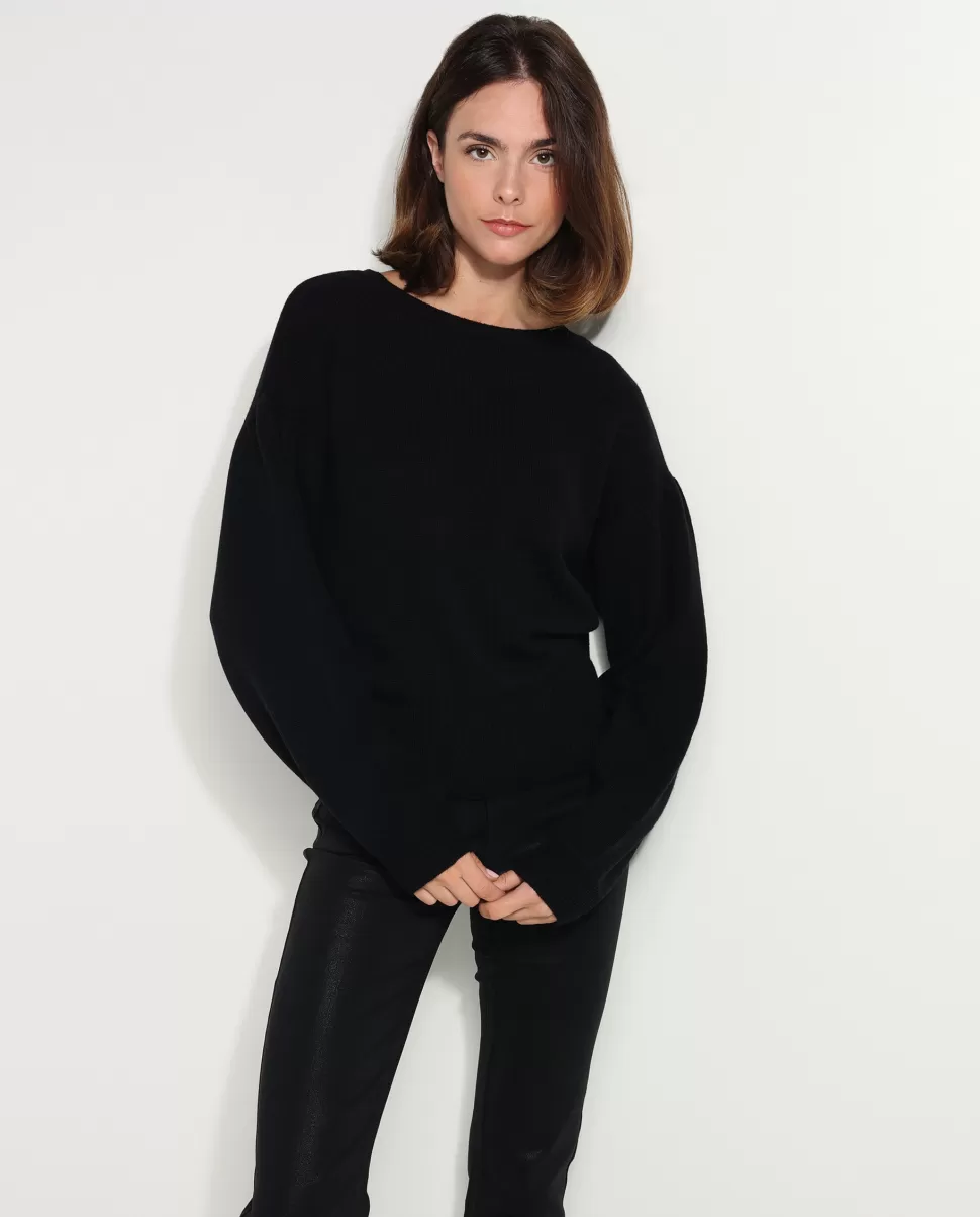 Wool-Cashmere Sweater<Odeeh Outlet