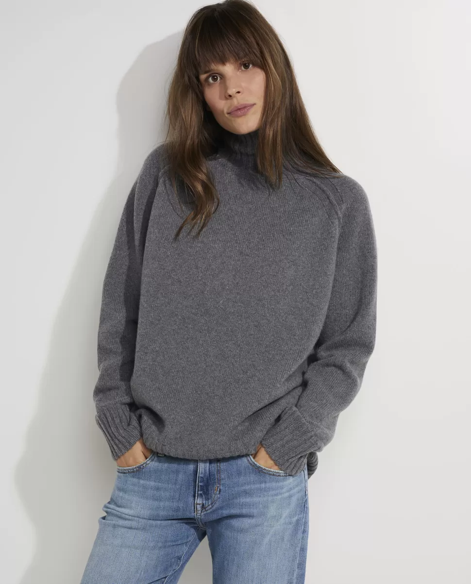 Wool-Cashmere Sweater<Ru00f3he Cheap