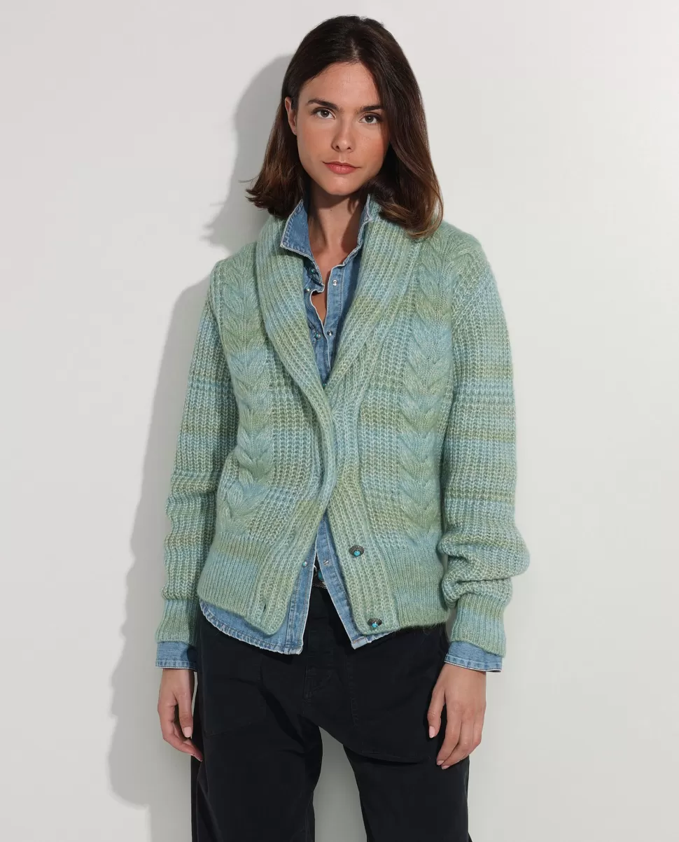 Wool-Mix Cardigan<Fortela Discount