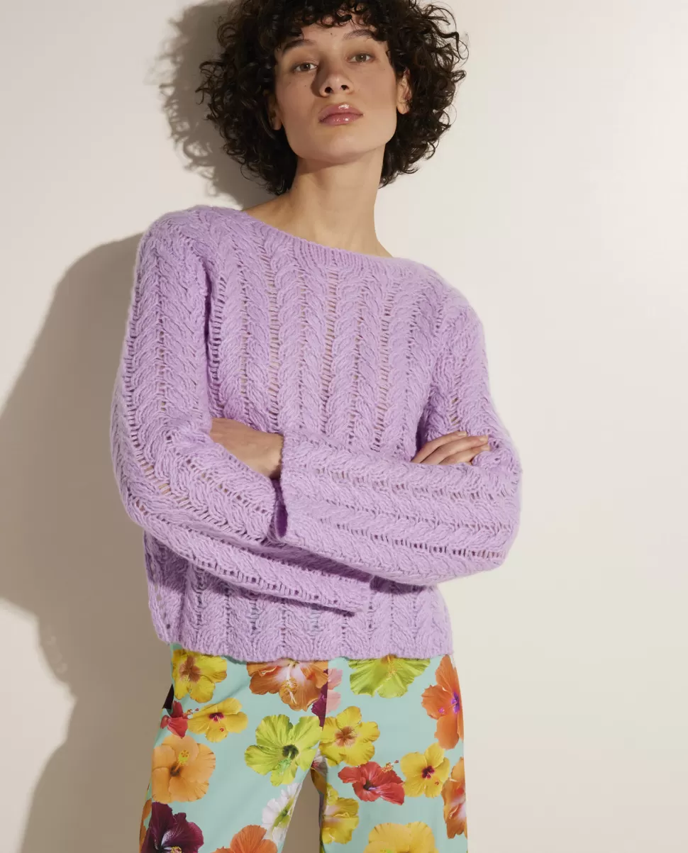 Wool-Silk Mix Sweater<Lu-Ren Discount