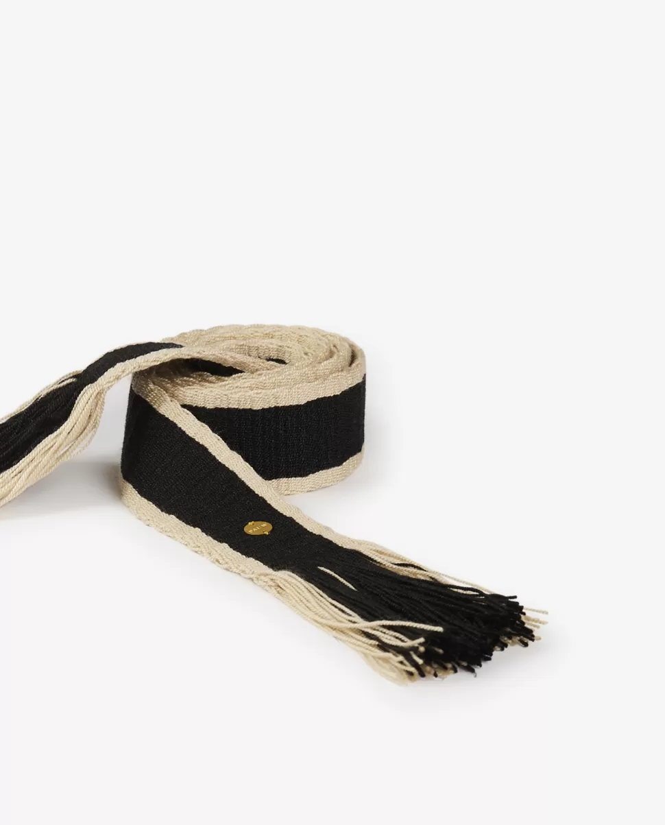 Woven Belt With Fringes<Guanabana Cheap